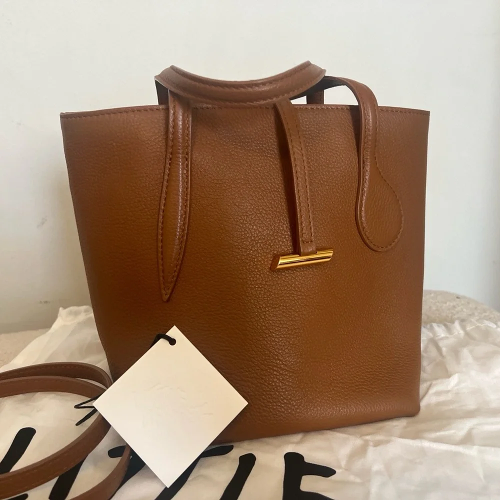 Liffner Sprout Mini Leather Top Handle Bag - Picture 2 of 9